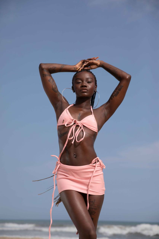 Pink Lemonade Short Skirt